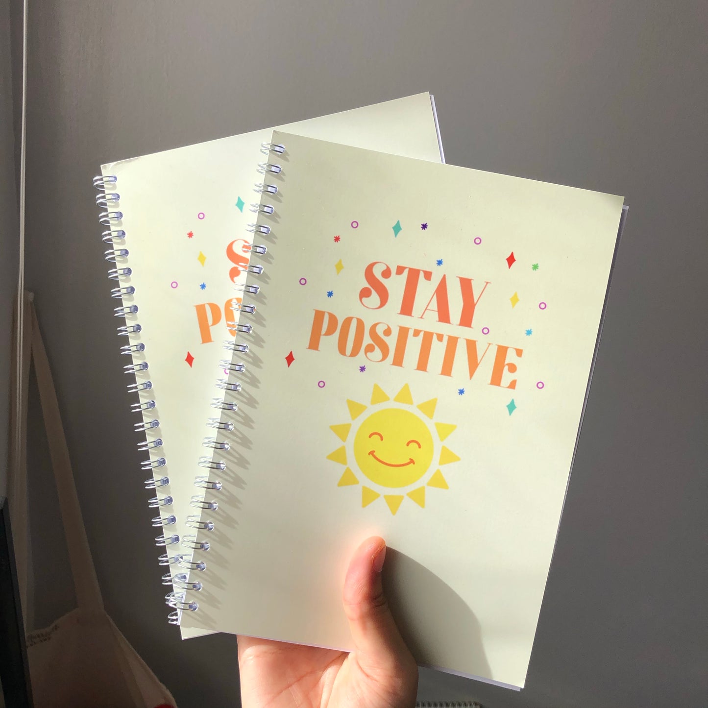 Stay positive notebook